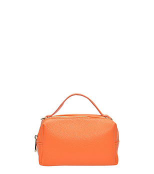 Оранжева чантичка през рамо  снимка