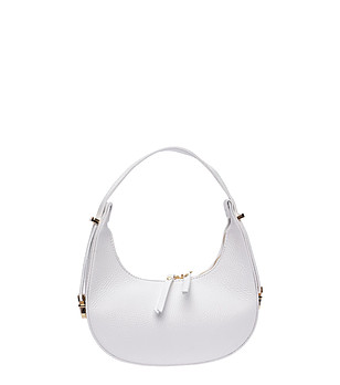 Бяла дамска чанта тип тоут  снимка