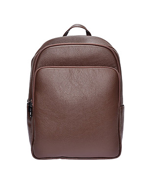 Кафява кожен араница с класически дизайн снимка