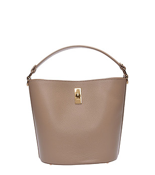 Бежова чанта тип тоут FANGO снимка