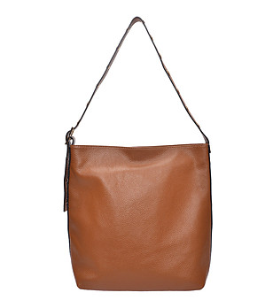 Кафява чанта за рамо COGNAC снимка