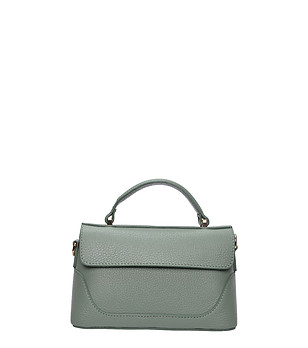 Зелена чанта с къса дръжка MENTA снимка