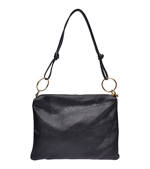 Чанта за рамо в черно NERO снимка