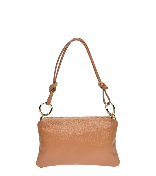 Кафява чанта за рамо снимка