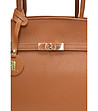 Кафява чанта тип tote -3 снимка