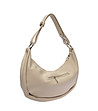 Бежова раменна чанта-2 снимка