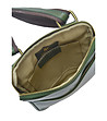 Зелена кожена crossbody чанта-4 снимка