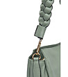 Мента зелена кожена чанта Tote -3 снимка