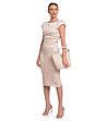 Бежова чанта тип tote BEIGE-1 снимка