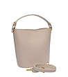 Бежова чанта тип tote BEIGE-2 снимка