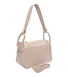 Бежова чанта с горно закопчаване BEIGE-2 снимка