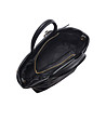 Черна чанта тип тоут с катарама NERO-4 снимка