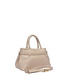 Бежова чанта тип тоут с катарама BEIGE-2 снимка