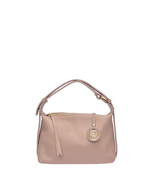 Бежова чанта за рамо снимка