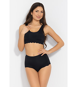 Черни бикини с висока талия FEEL GOOD MAXI снимка