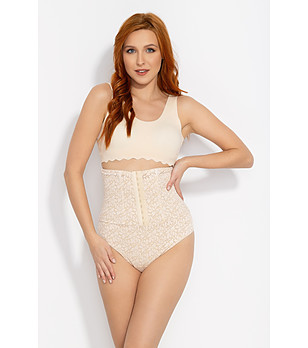Бежови стягащи прашки с корсет SUPER TALIA снимка