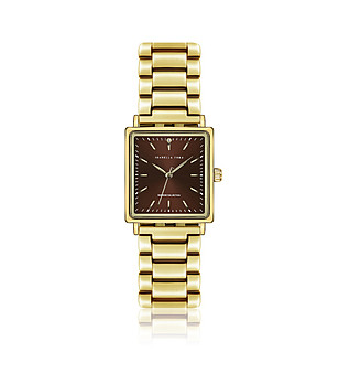 Златист часовник с верижка ISADORA GOLD LINK снимка