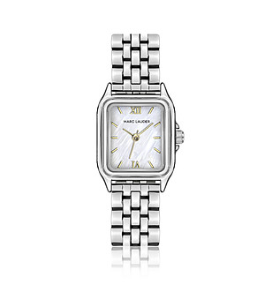 Сребрист часовник Nira Silver Link снимка