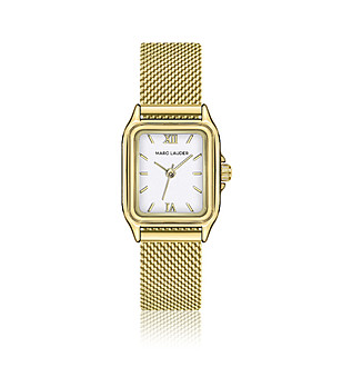 Златист часовник с метална верижка Antwerp снимка