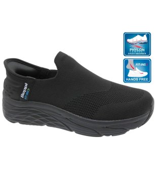 Дамски черни маратонки тип чорап снимка