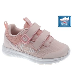 Розови детски маратонки с велкро снимка