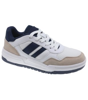 Детски бели сникърси с тъмносиви мотиви снимка