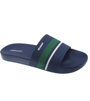 Мъжки тъмносини чехли с ленти снимка