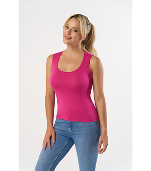 Дамски топ в цвят фуксия Iva снимка