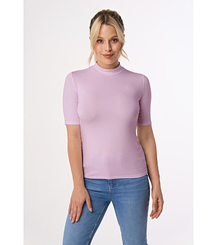 Дамска блуза в пастелнорозов цвят Layla снимка