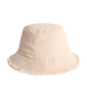 Екрю шапка тип бъкет Frazzle от памук снимка