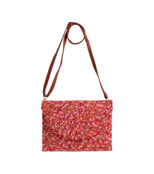 Чанта Sankara в червен цвят снимка