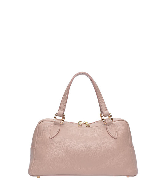 Бежова чанта  с дълга дръжка снимка