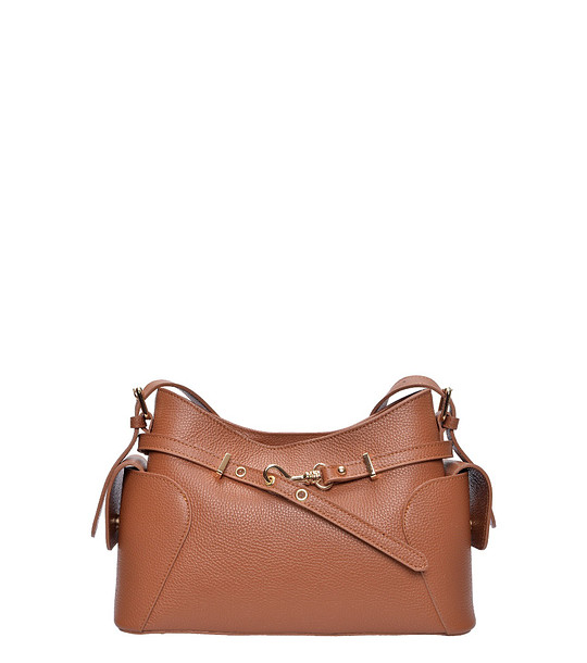 Кафява чанта за рамо снимка