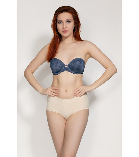 Бежови класически бикини LENA с памук снимка