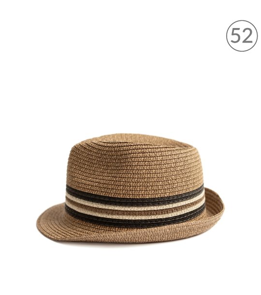 Детска шапка Corella в тъмно бежово-кафяво снимка