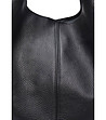 Черна чанта тип hobo -3 снимка