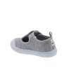 Детски сиви обувки с лепенка-2 снимка
