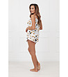 Дамска памучна пижама с тънки презрамки и къс панталон SORAJA-2 снимка