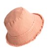 Прасковена шапка тип bucket Frazzle от памук-1 снимка