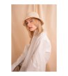 Екрю шапка тип бъкет Frazzle от памук-1 снимка