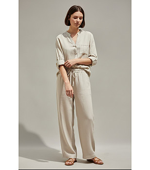 Екрю туника с копчета снимка