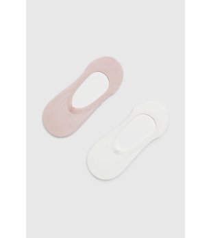 Дамски ниски чорапи в бяло L-SK-4901 снимка