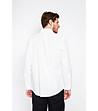 Бяла риза с класическа яка BLANC-2 снимка