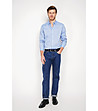 Мъжка риза в светлосин цвят BLEU JEANS-2 снимка