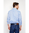 Мъжка риза в светлосин цвят BLEU JEANS-3 снимка