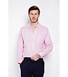 Мъжка розова риза с джоб ROSEE-4 снимка