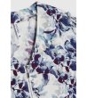 Дамска флорална риза с цип -4 снимка