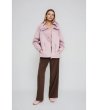 Пудрово розово яке с качулка-2 снимка