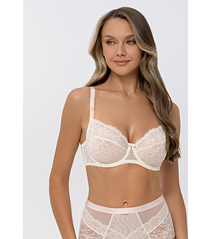 Бял дантелен сутиен DEVOTION снимка