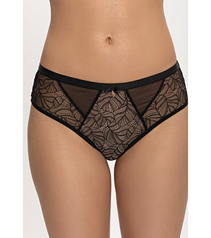 Черни бразилиани с дантела MISS MAGIC снимка